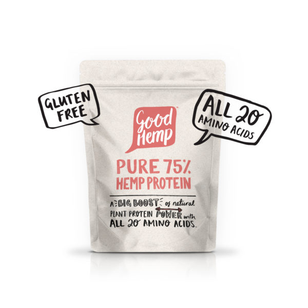 75% hemp protein powder Good Hemp